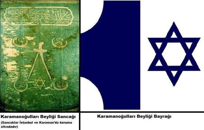 Karamanoğlu Devleti Bayrağı / Sembolü