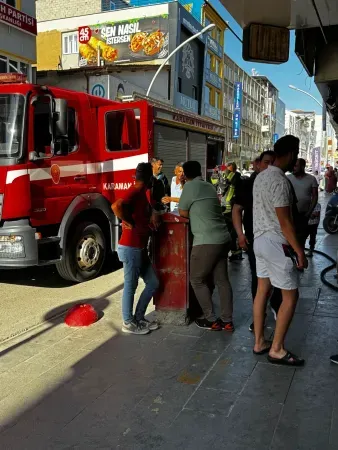 Karaman'da İsmetpaşa Caddesi'nde Nargile Salonunda Yangın Paniği ...